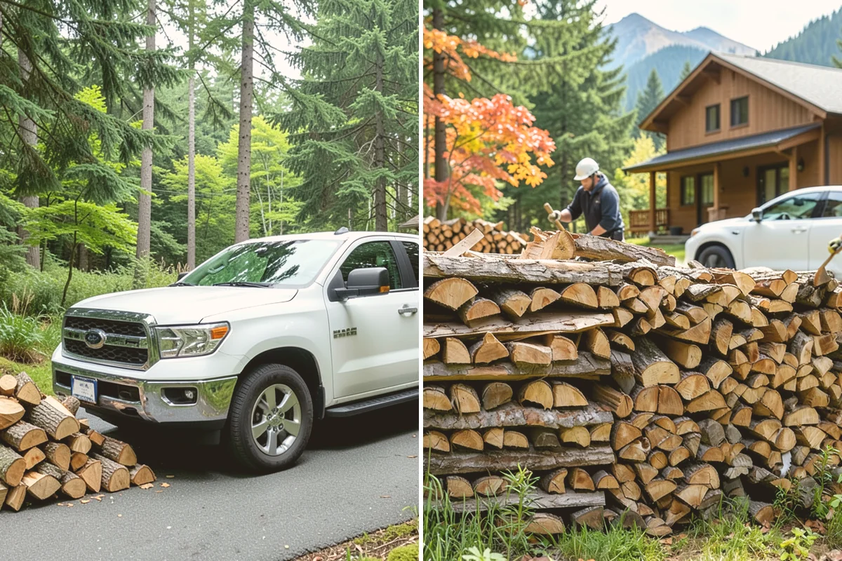Firewood Restocking in Fife, Pierce County, WA - We estimate how quickly you go through wood
