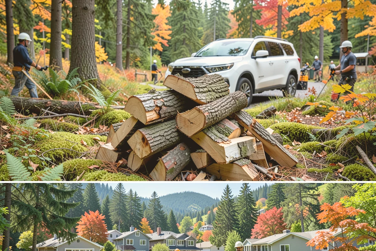 Firewood Restocking in Fircrest, Pierce County, WA - Set up restocking before winter so your automatic refills carry you through the coldest, wettest months.