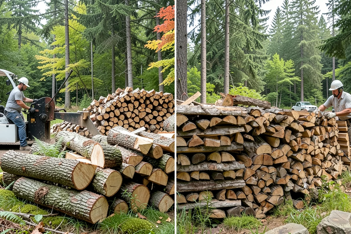 Firewood Restocking in Gig Harbor, Pierce County, WA - We estimate how quickly you go through wood