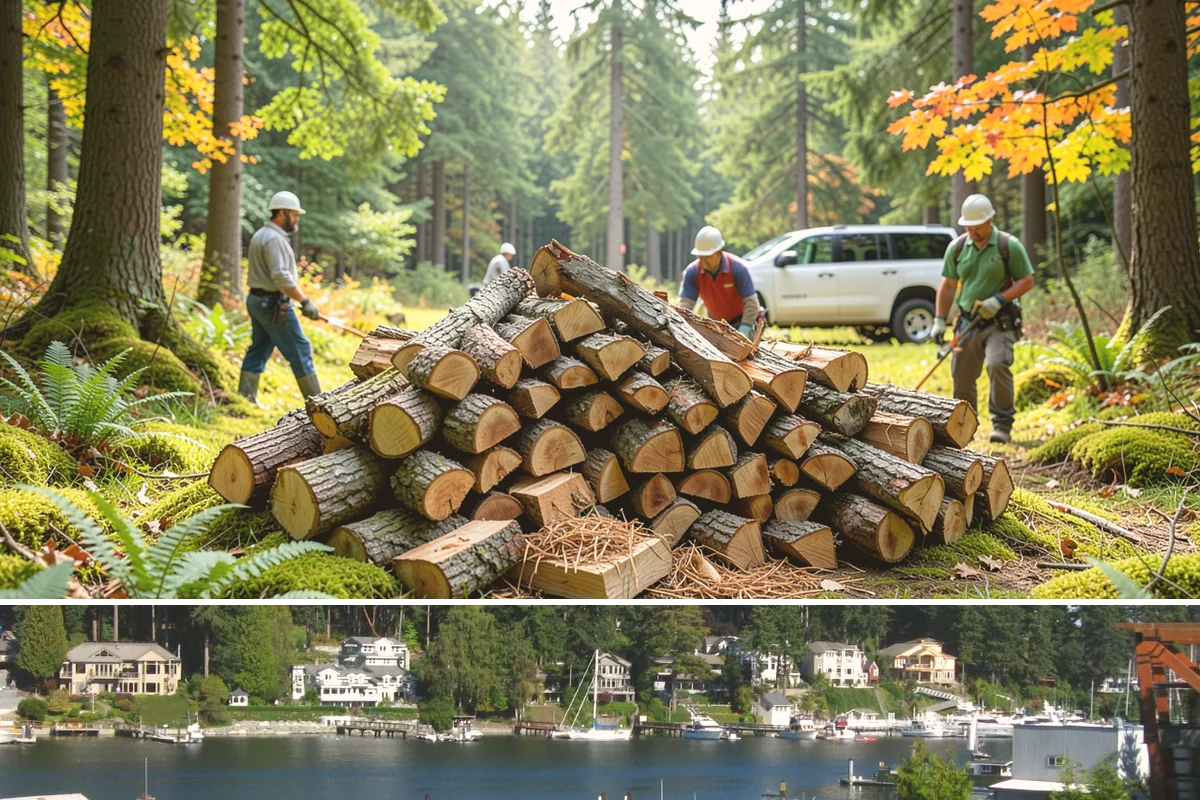 Firewood Restocking in Gig Harbor, Pierce County, WA - Set up restocking before winter so your automatic refills carry you through the coldest, wettest months.