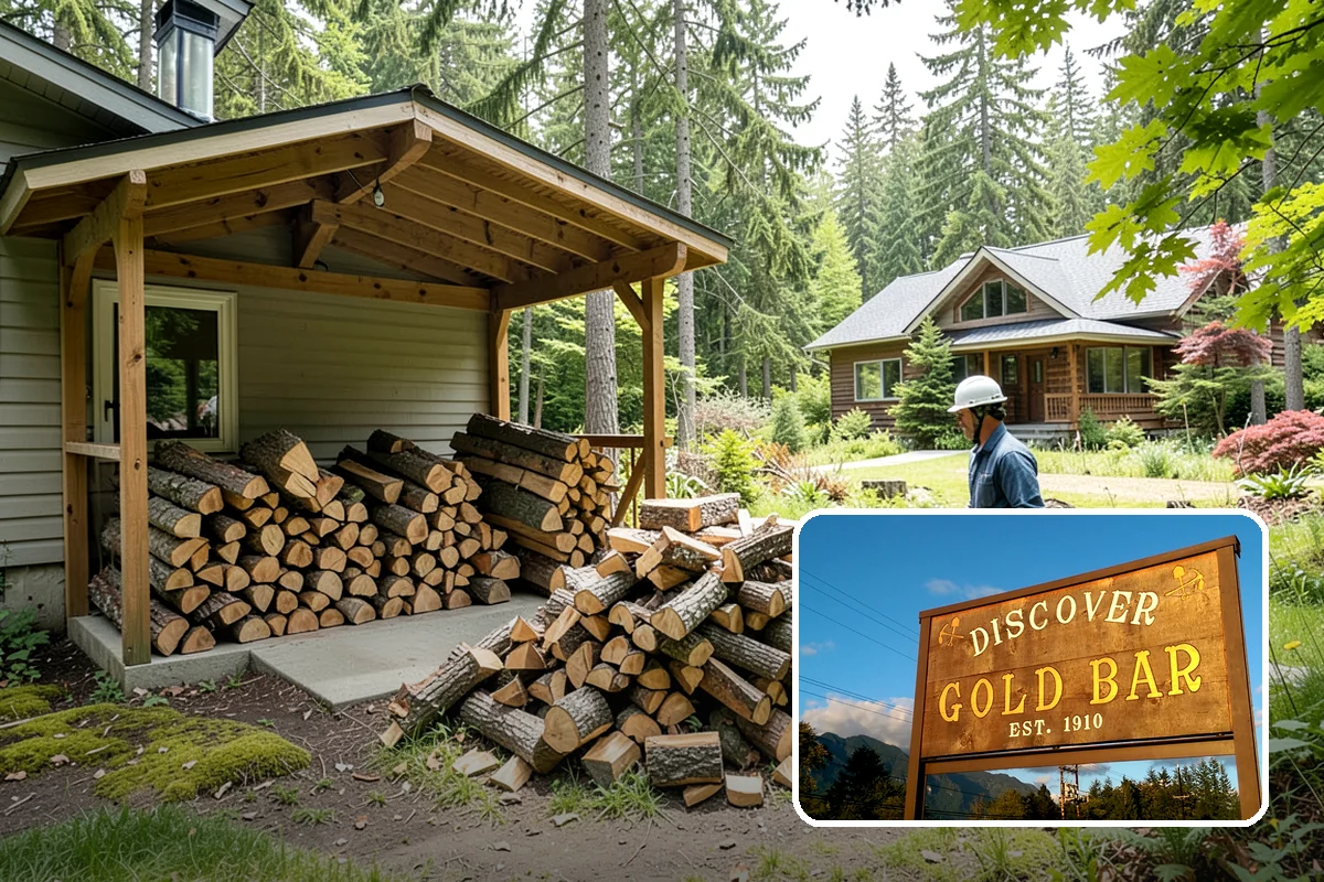 Firewood Restocking in Gold Bar, Snohomish County, WA - Never run out during the cold season