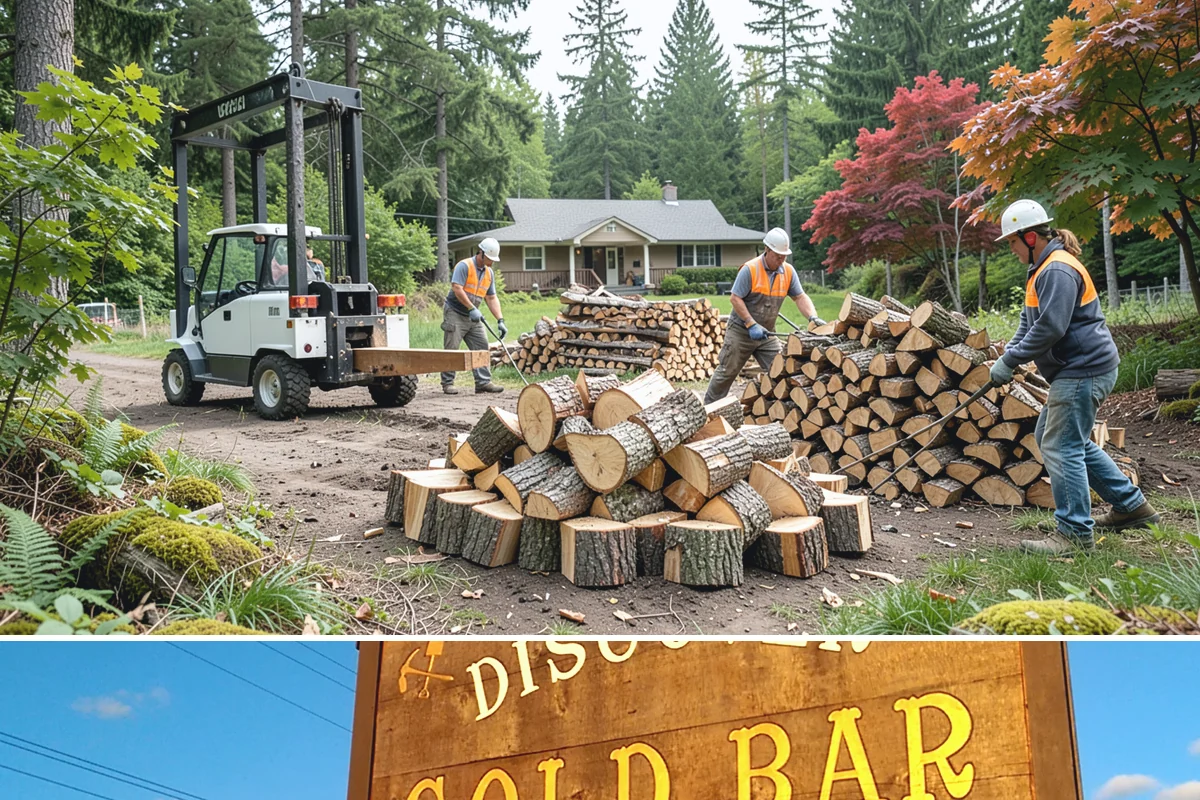 Firewood Restocking in Gold Bar, Snohomish County, WA - Set up restocking before winter so your automatic refills carry you through the coldest, wettest months.