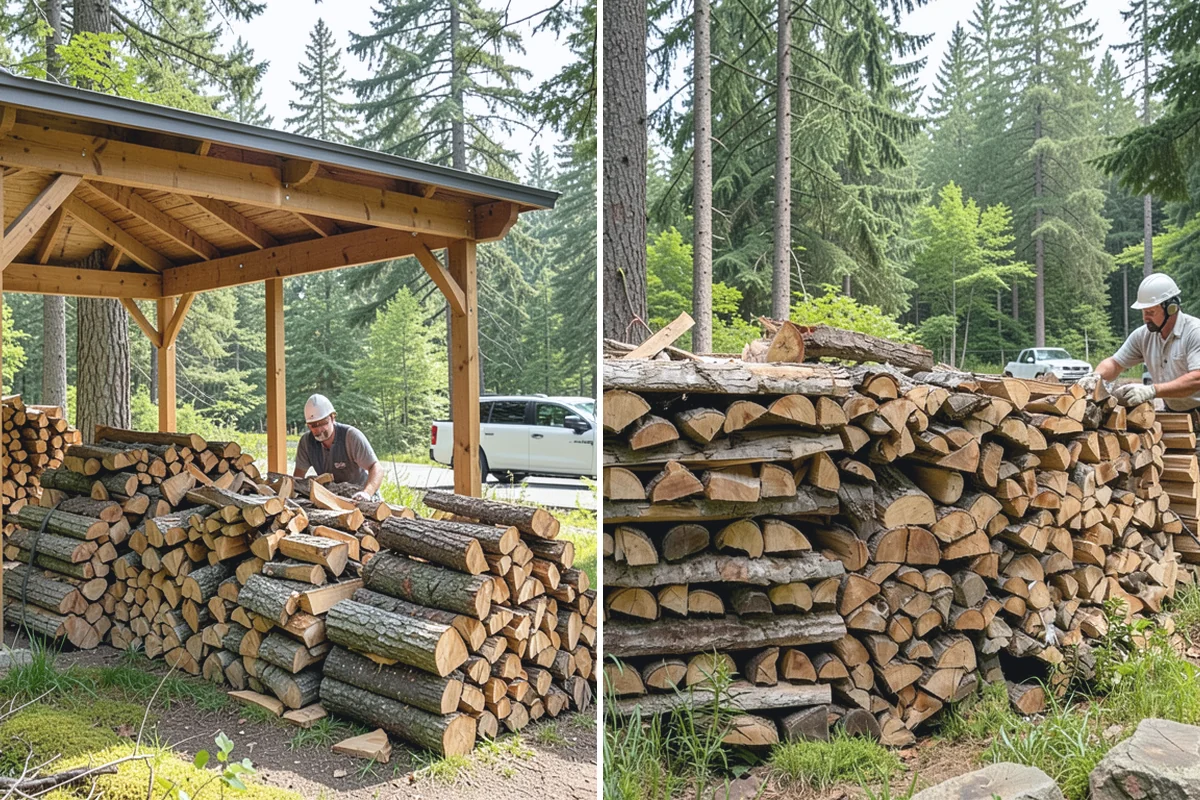 Firewood Restocking in Hamilton, Skagit County, WA - We estimate how quickly you go through wood
