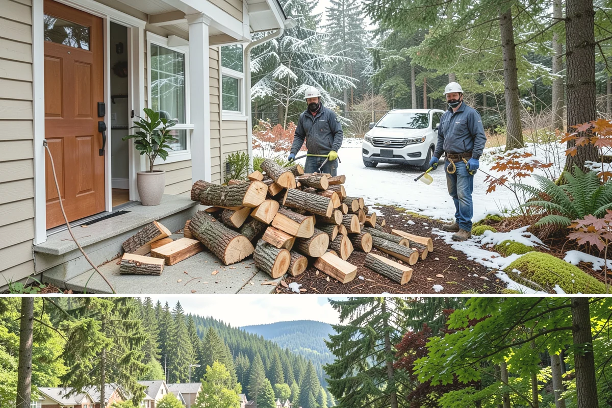 Firewood Restocking in Lake Forest Park, King County, WA - Set up restocking before winter so your automatic refills carry you through the coldest, wettest months.