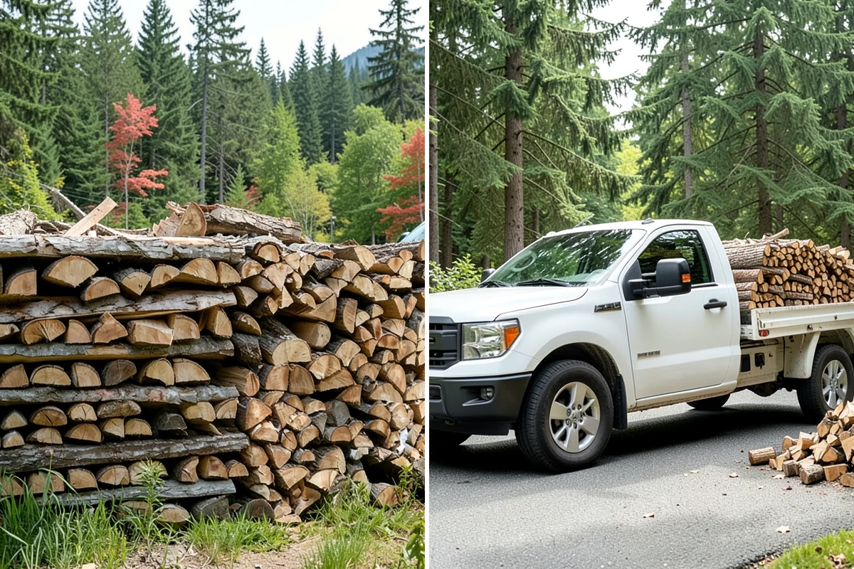 Firewood Restocking in Lakewood, Pierce County, WA - We estimate how quickly you go through wood