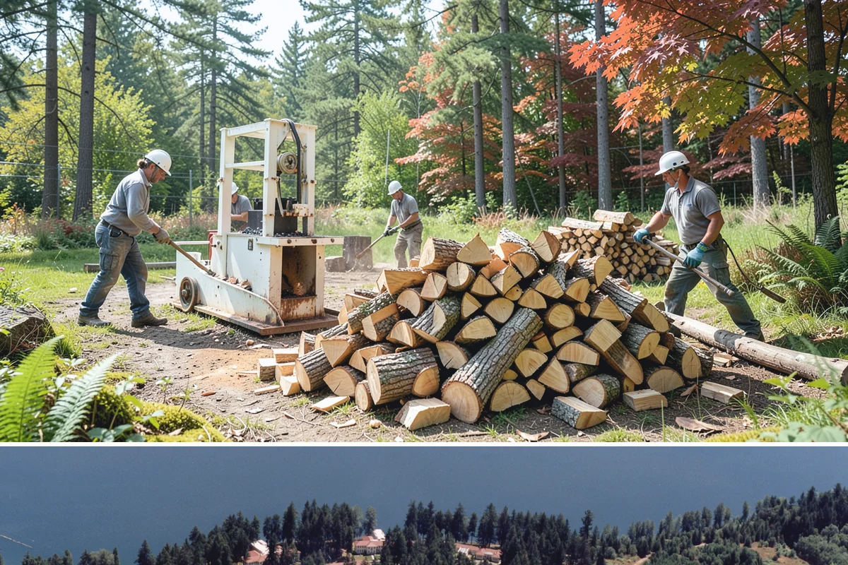 Firewood Restocking in Lakewood, Pierce County, WA - Set up restocking before winter so your automatic refills carry you through the coldest, wettest months.