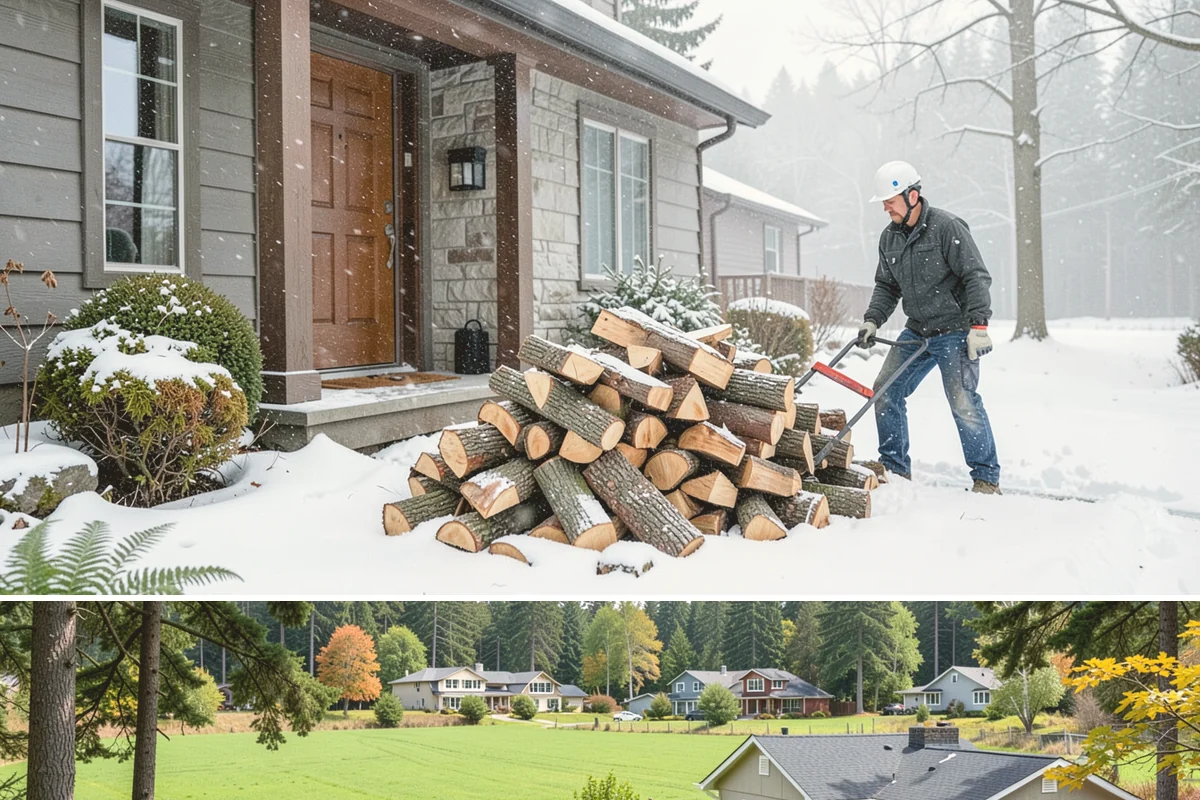 Firewood Restocking in Lyman, WA - Set up restocking before winter so your automatic refills carry you through the coldest, wettest months.