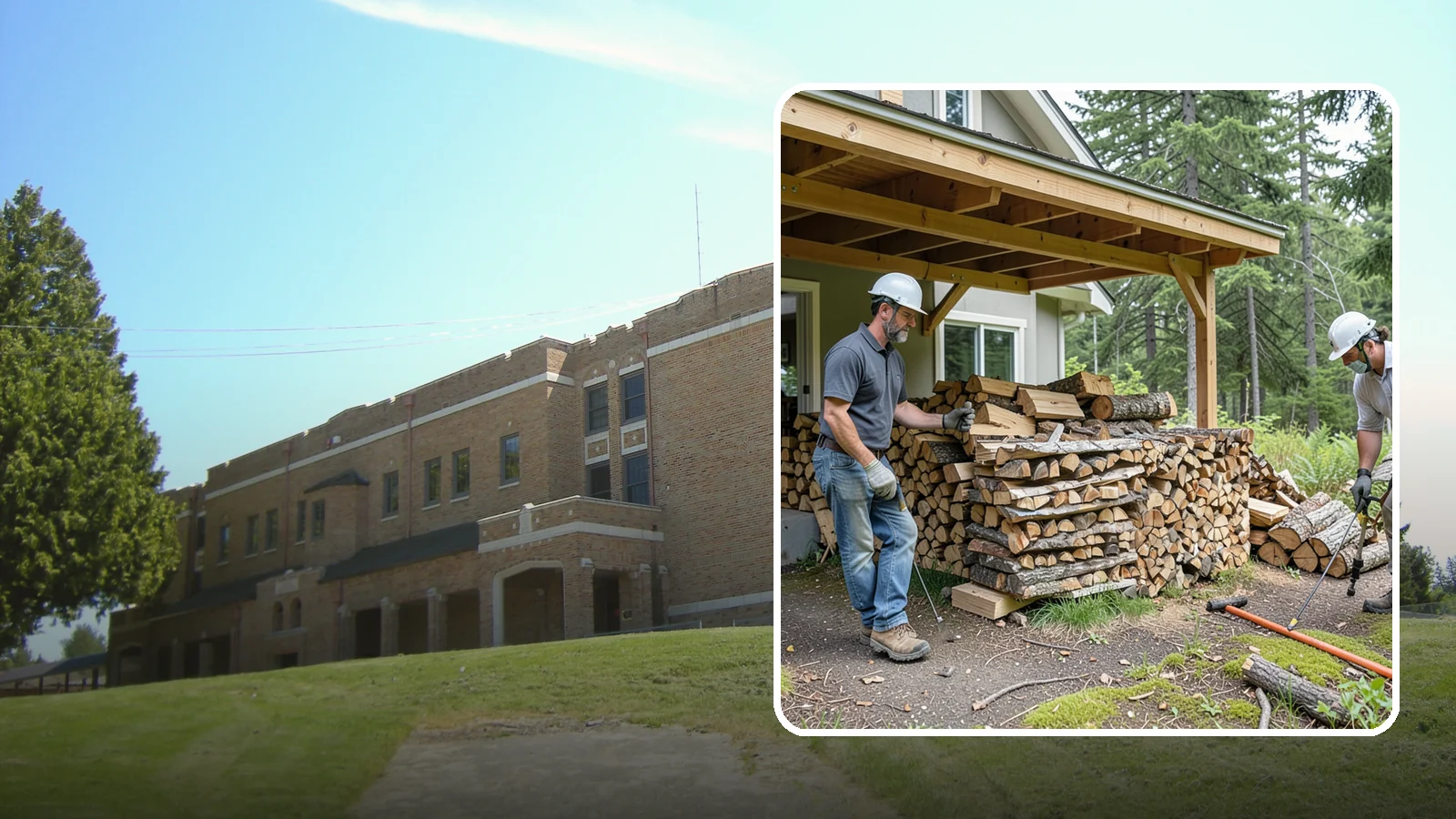 Firewood Restocking in Maple Valley, King County, WA - We monitor and refill your firewood supply on a recurring basis so you never run out during the heating season.