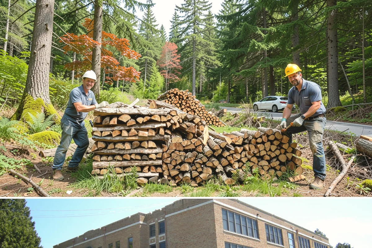 Firewood Restocking in Maple Valley, King County, WA - Set up restocking before winter so your automatic refills carry you through the coldest, wettest months.
