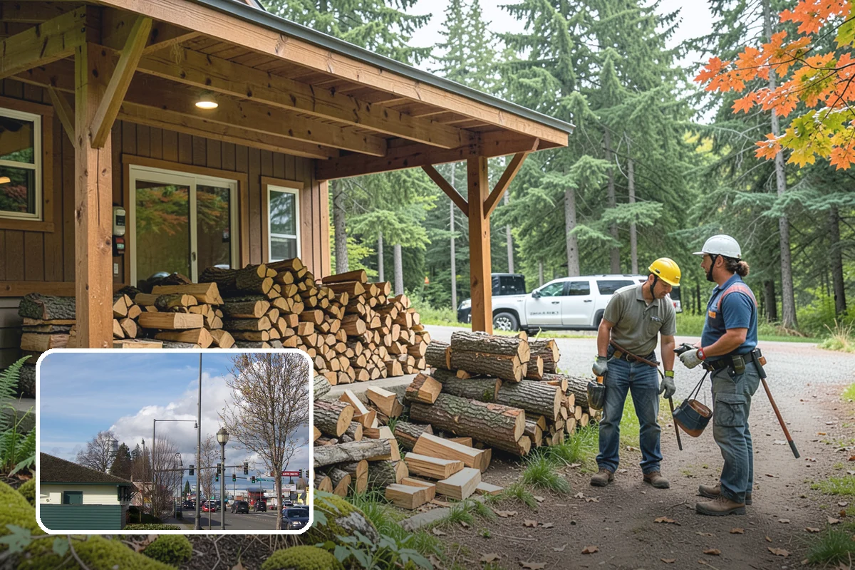 Firewood Restocking in Marysville, Snohomish County, WA - Never run out during the cold season