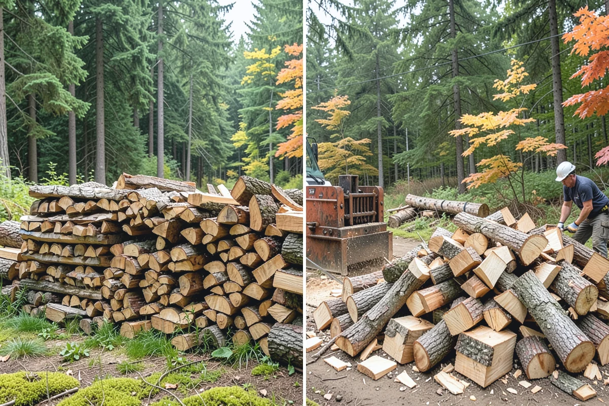 Firewood Restocking in Marysville, Snohomish County, WA - We estimate how quickly you go through wood
