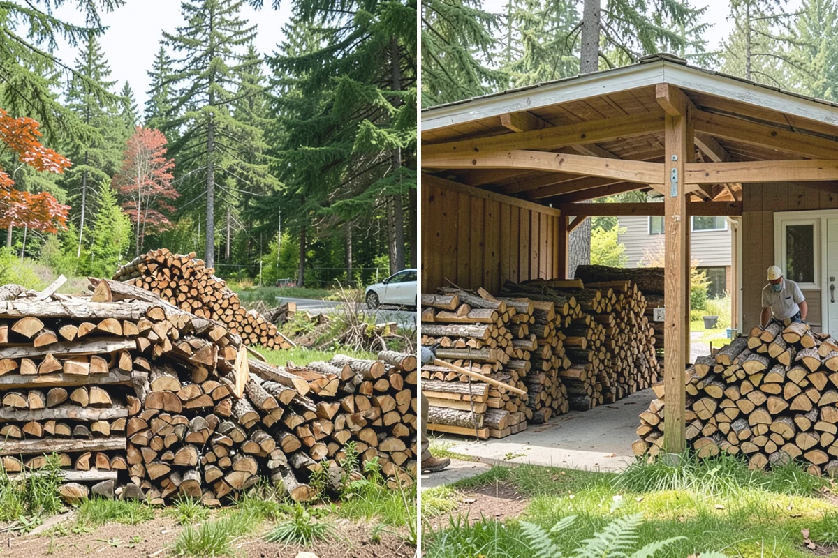Firewood Restocking in Medina, King County, WA - We estimate how quickly you go through wood
