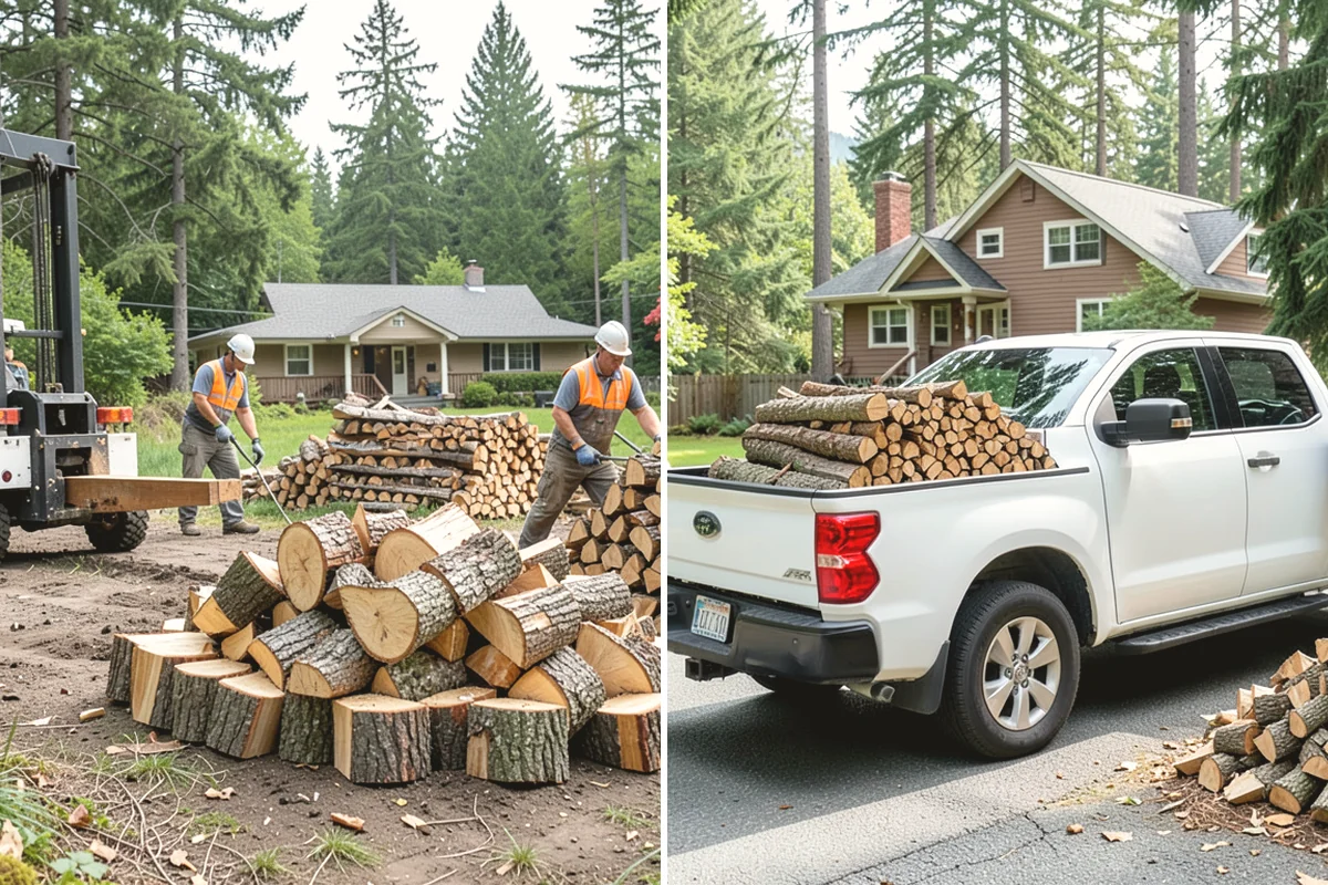 Firewood Restocking in Mercer Island, King County, WA - We estimate how quickly you go through wood