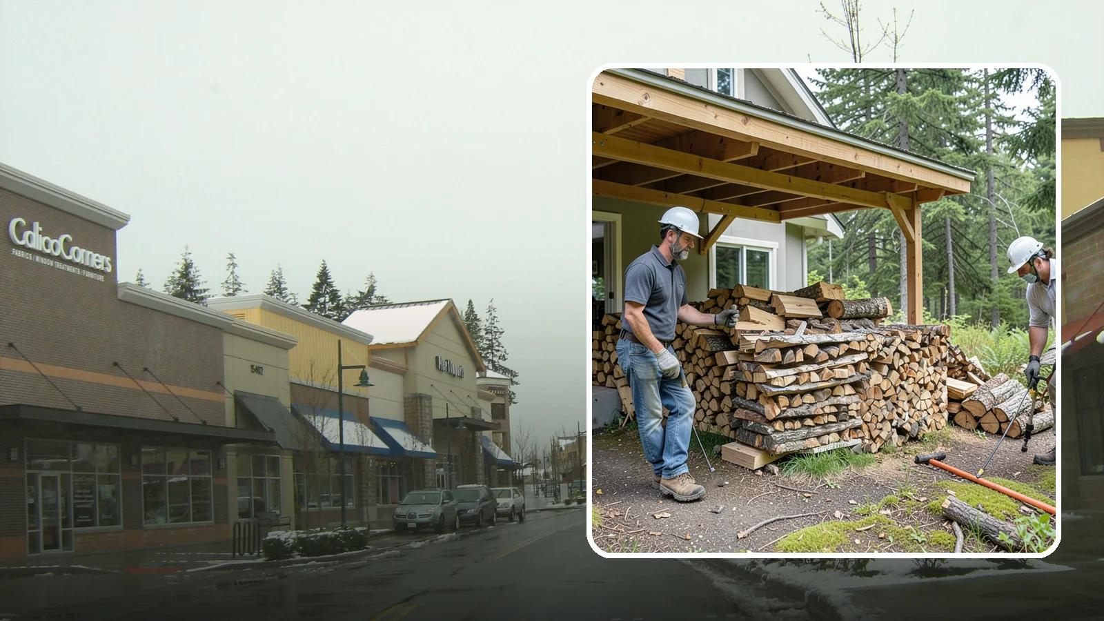 Firewood Restocking in Mill Creek, Snohomish County, WA - We monitor and refill your firewood supply on a recurring basis so you never run out during the heating season.