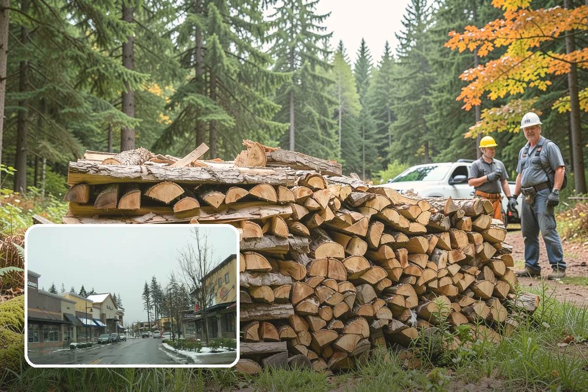 Firewood Restocking in Mill Creek, Snohomish County, WA - Never run out during the cold season