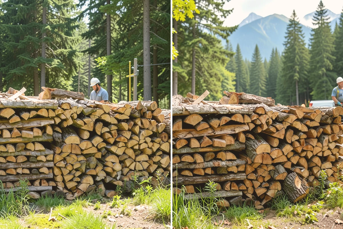 Firewood Restocking in Milton, King County, WA - We estimate how quickly you go through wood