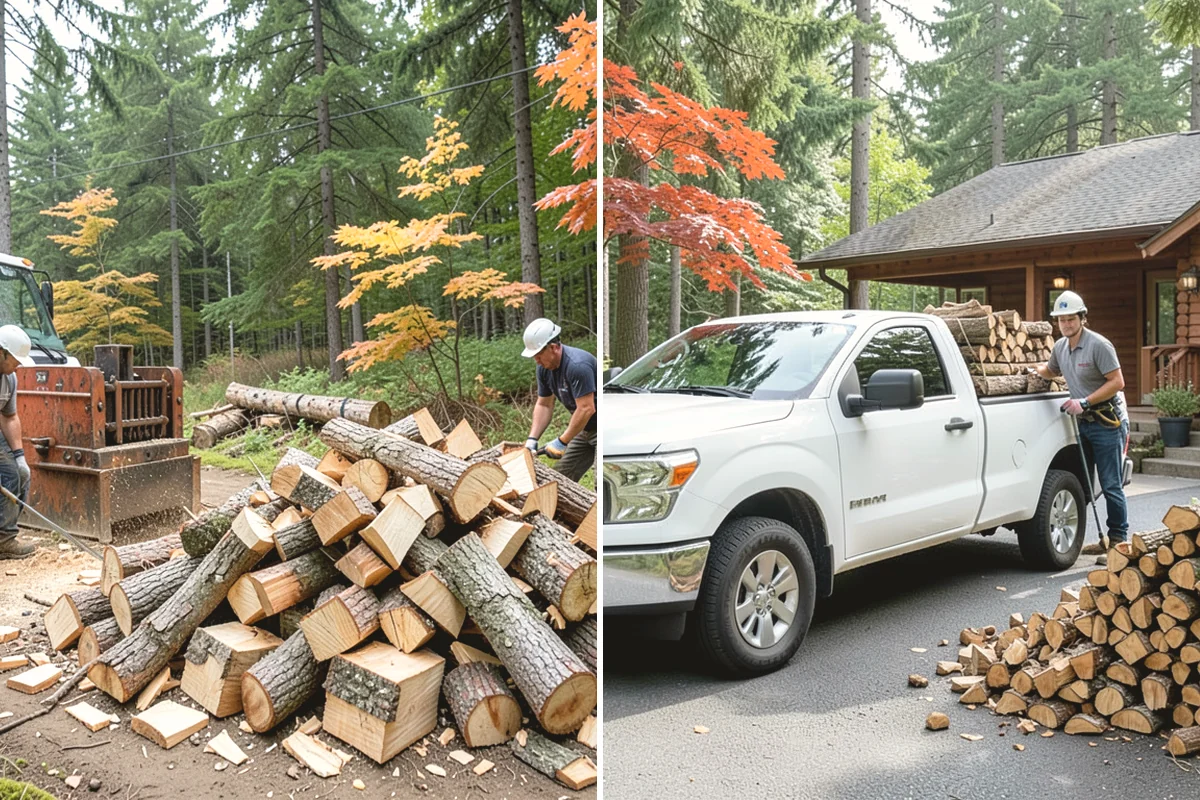 Firewood Restocking in Monroe, Snohomish County, WA - We estimate how quickly you go through wood