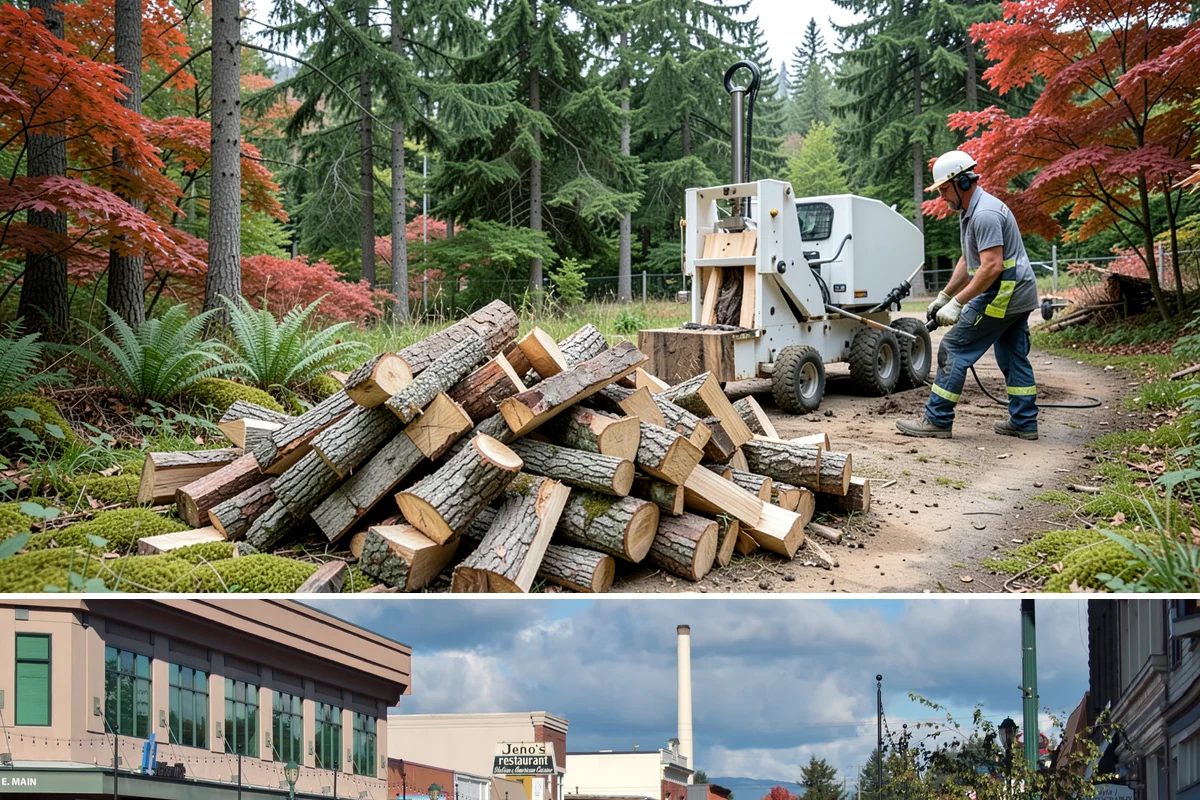 Firewood Restocking in Monroe, Snohomish County, WA - Set up restocking before winter so your automatic refills carry you through the coldest, wettest months.