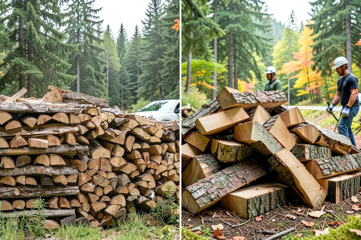 Firewood Restocking in Normandy Park, King County, WA - We estimate how quickly you go through wood