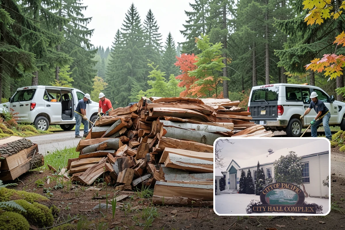 Firewood Restocking in Pacific, King County, WA - Never run out during the cold season