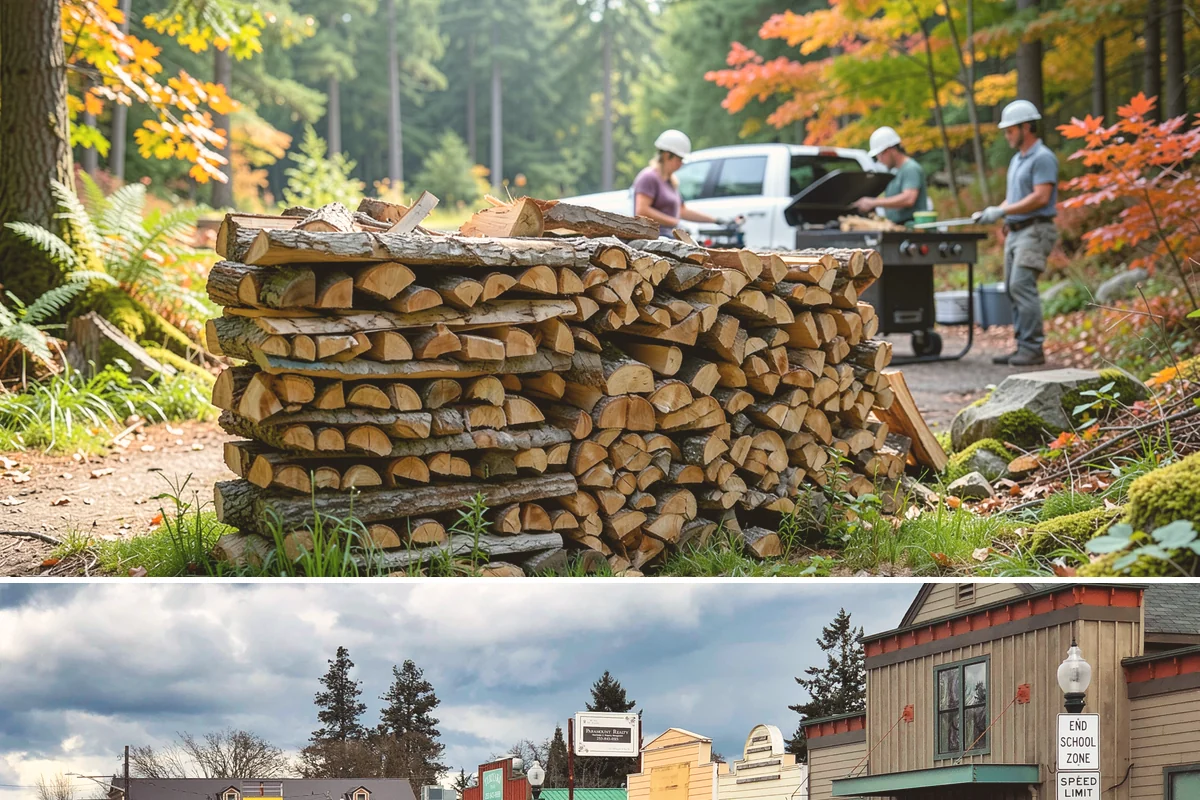 Firewood Restocking in Roy, Pierce County, WA - Set up restocking before winter so your automatic refills carry you through the coldest, wettest months.