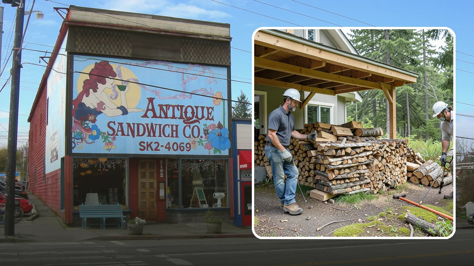 Firewood Restocking in Ruston, Pierce County, WA - We monitor and refill your firewood supply on a recurring basis so you never run out during the heating season.
