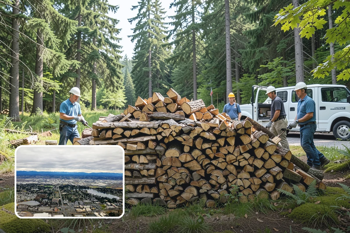 Firewood Restocking in SeaTac, King County, WA - Never run out during the cold season