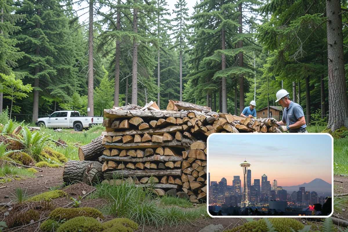 Firewood Restocking in Seattle, King County, WA - Never run out during the cold season