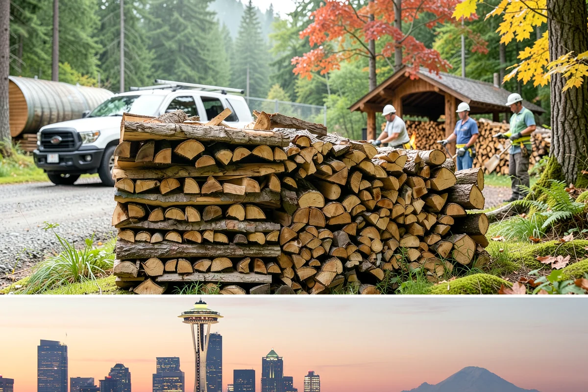 Firewood Restocking in Seattle, King County, WA - Set up restocking before winter so your automatic refills carry you through the coldest, wettest months.