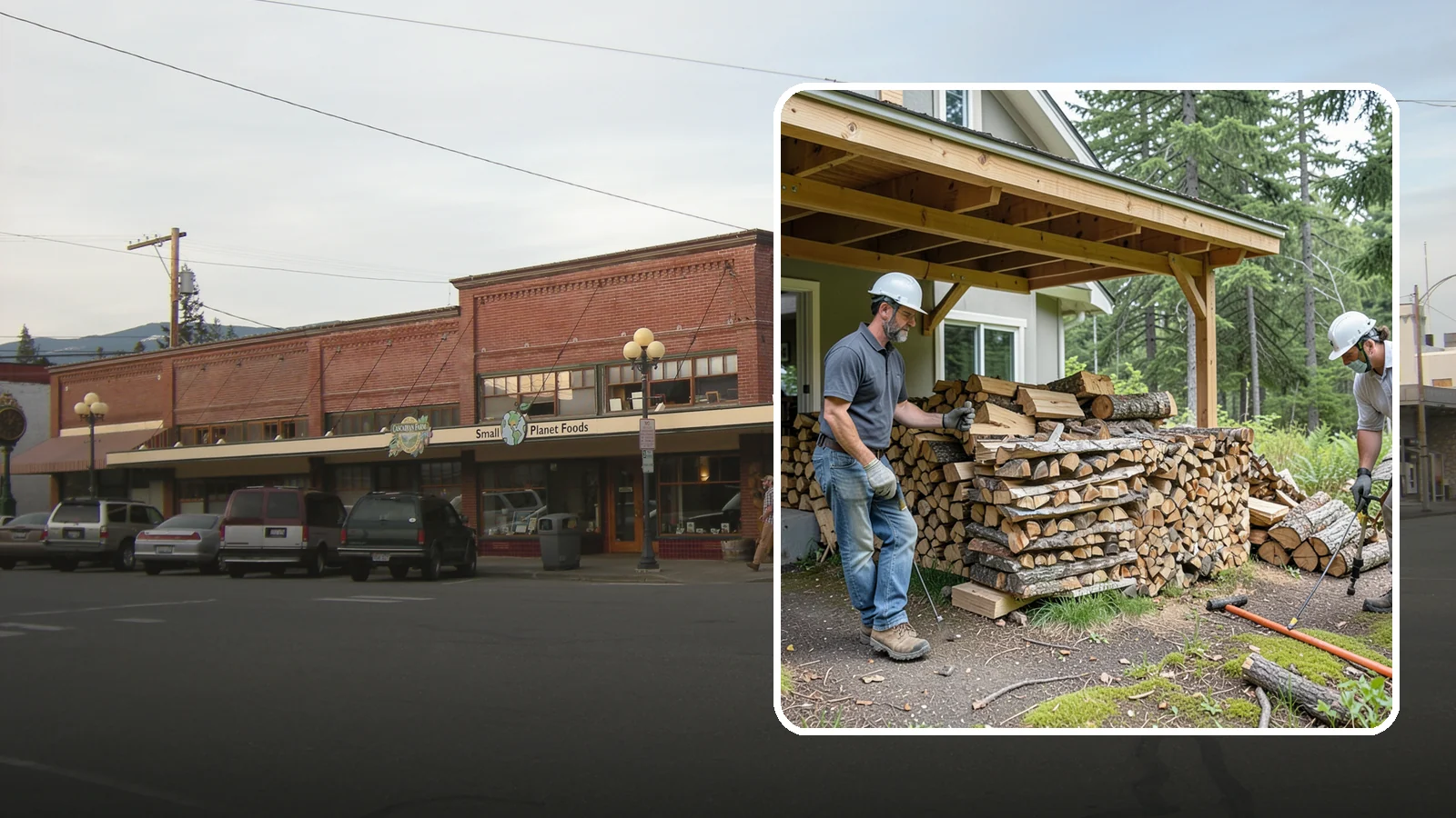 Firewood Restocking in Sedro-Woolley, Skagit County, WA - We monitor and refill your firewood supply on a recurring basis so you never run out during the heating season.