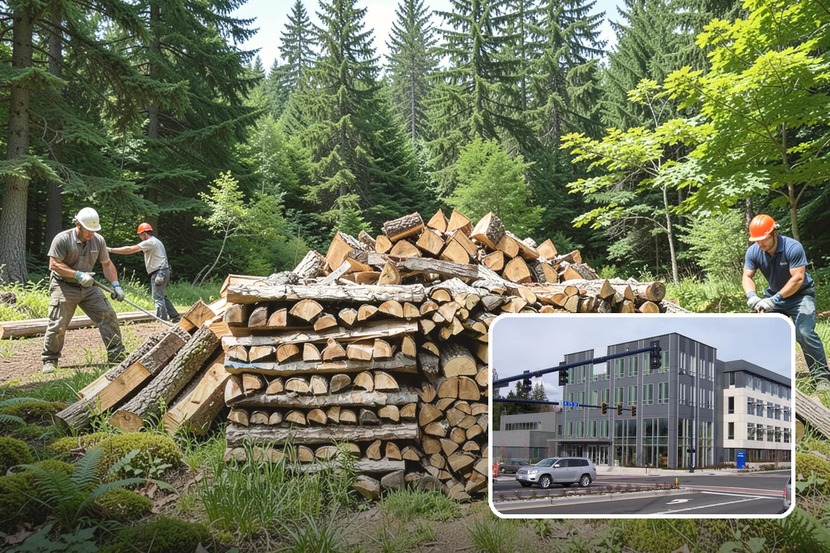 Firewood Restocking in Shoreline, King County, WA - Never run out during the cold season