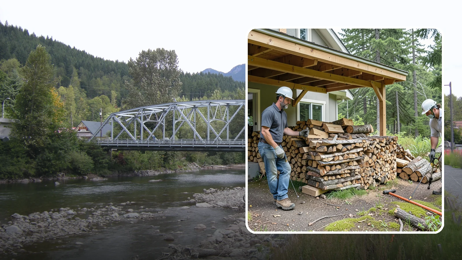 Firewood Restocking in Skykomish, King County, WA - We monitor and refill your firewood supply on a recurring basis so you never run out during the heating season.