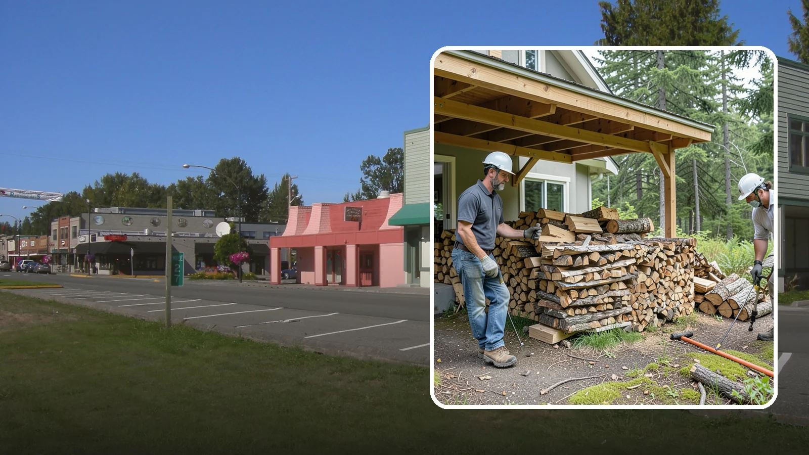 Firewood Restocking in Snoqualmie, King County, WA - We monitor and refill your firewood supply on a recurring basis so you never run out during the heating season.