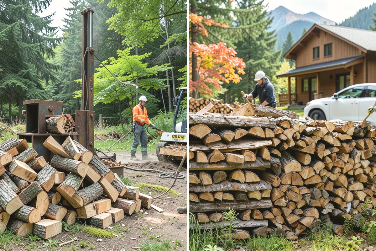 Firewood Restocking in Steilacoom, Pierce County, WA - We estimate how quickly you go through wood