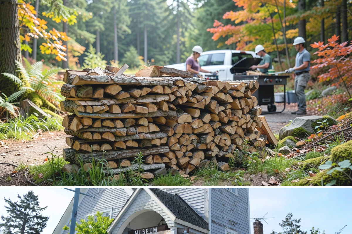 Firewood Restocking in Steilacoom, Pierce County, WA - Set up restocking before winter so your automatic refills carry you through the coldest, wettest months.