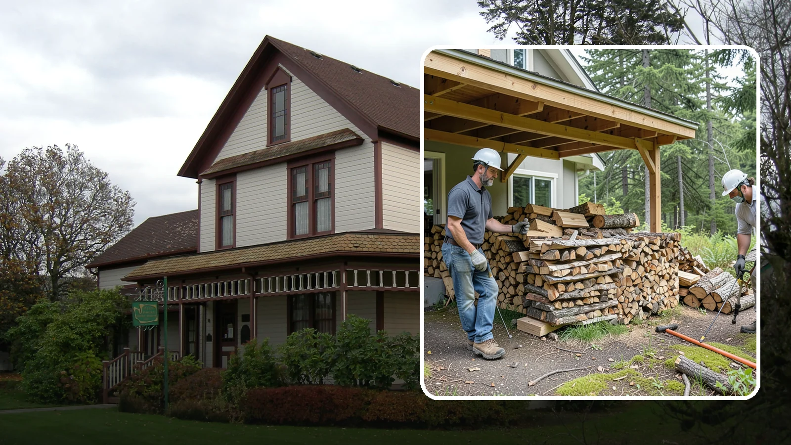 Firewood Restocking in Sumner, Pierce County, WA - We monitor and refill your firewood supply on a recurring basis so you never run out during the heating season.