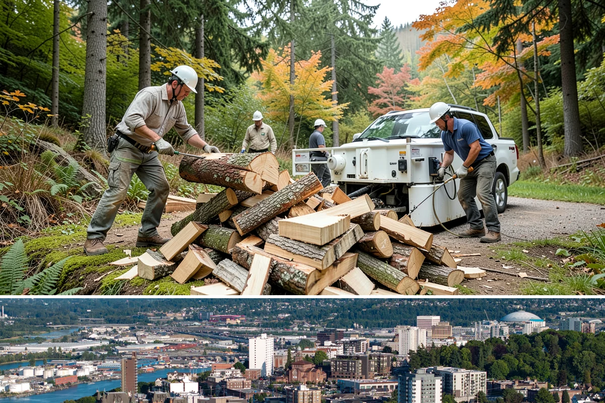 Firewood Restocking in Tacoma, Pierce County, WA - Set up restocking before winter so your automatic refills carry you through the coldest, wettest months.