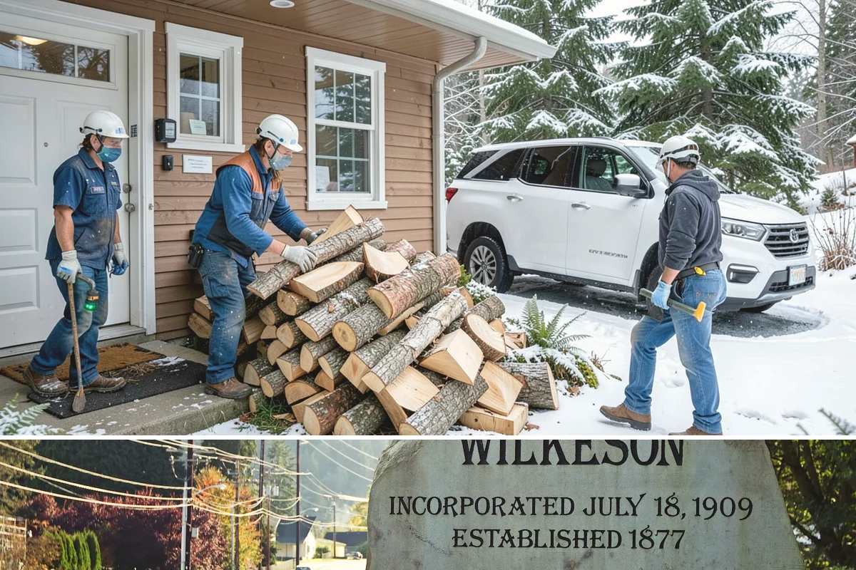 Firewood Restocking in Wilkeson, Pierce County, WA - Set up restocking before winter so your automatic refills carry you through the coldest, wettest months.