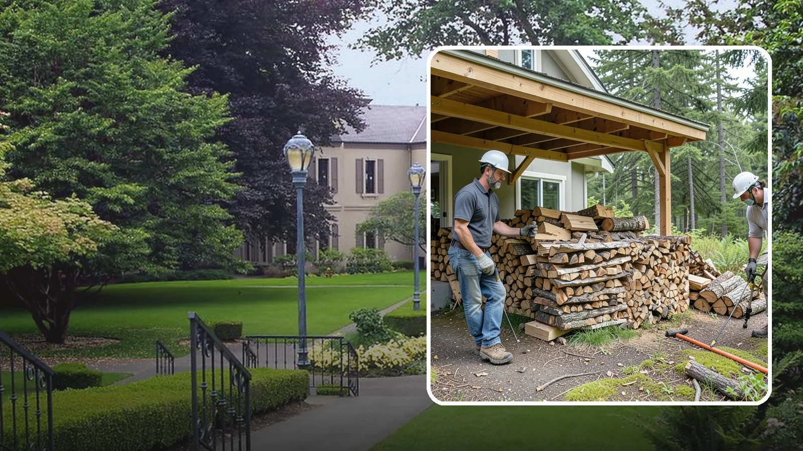 Firewood Restocking in Woodinville, King County, WA - We monitor and refill your firewood supply on a recurring basis so you never run out during the heating season.
