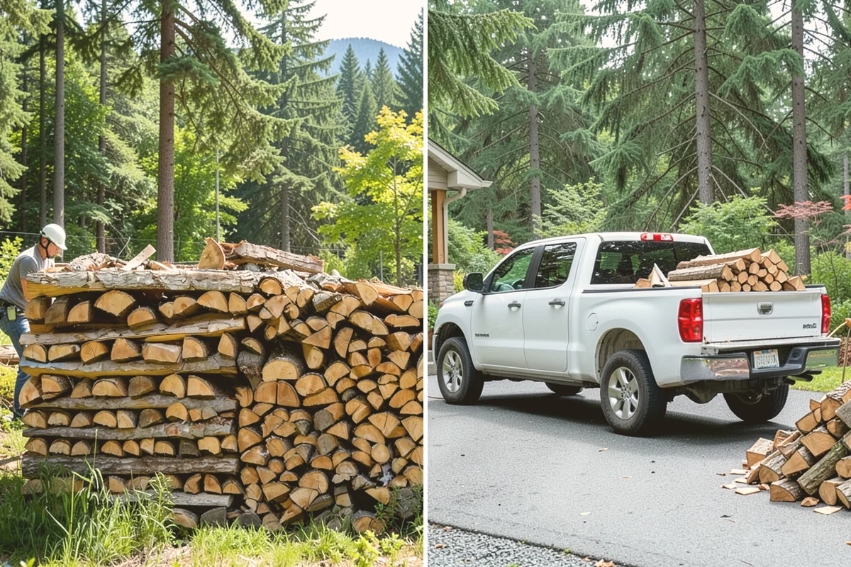 Firewood Rotation in Algona, King County, WA - Inspect current stacks and seasoning levels