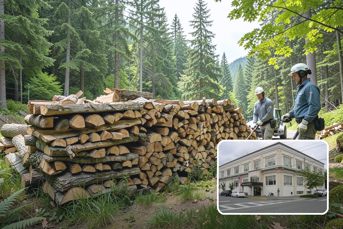 Firewood Rotation in Anacortes, Skagit County, WA - Ensures you always burn the driest wood available