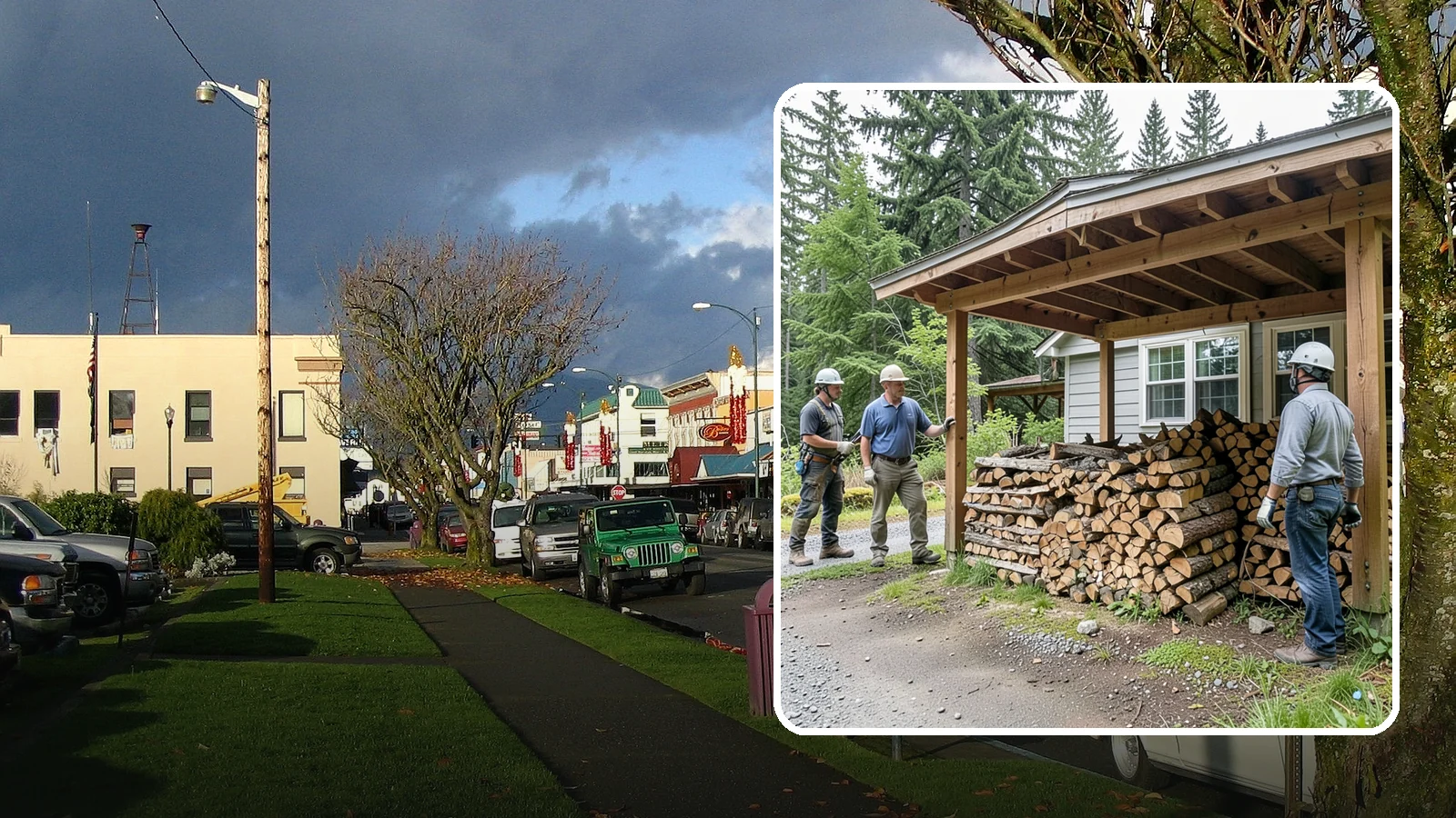 Firewood Rotation in Arlington, Snohomish County, WA - We manage your firewood rotation so the oldest, driest wood burns first and every load reaches full seasoning.