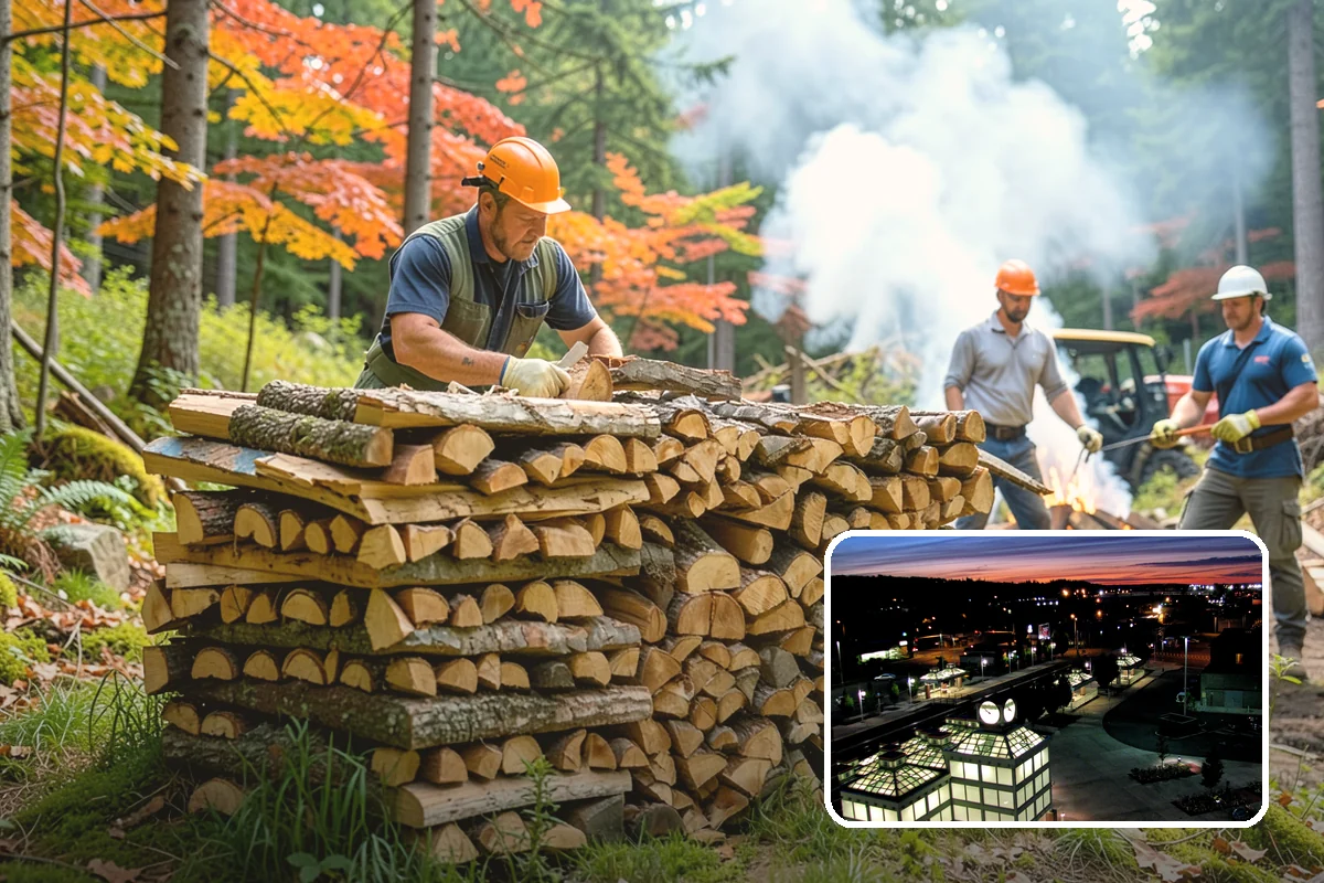 Firewood Rotation in Auburn, King County, WA - Ensures you always burn the driest wood available