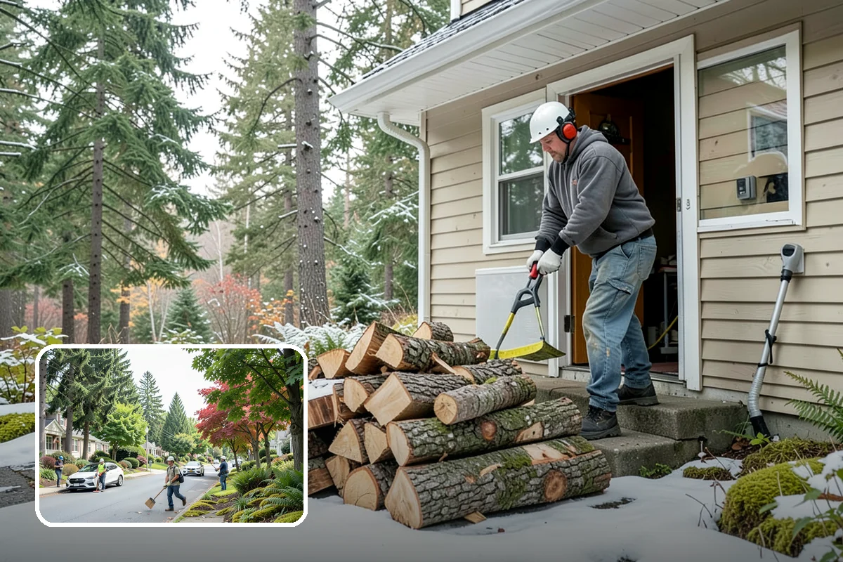 Firewood Rotation in Beaux Arts Village, King County, WA - Ensures you always burn the driest wood available