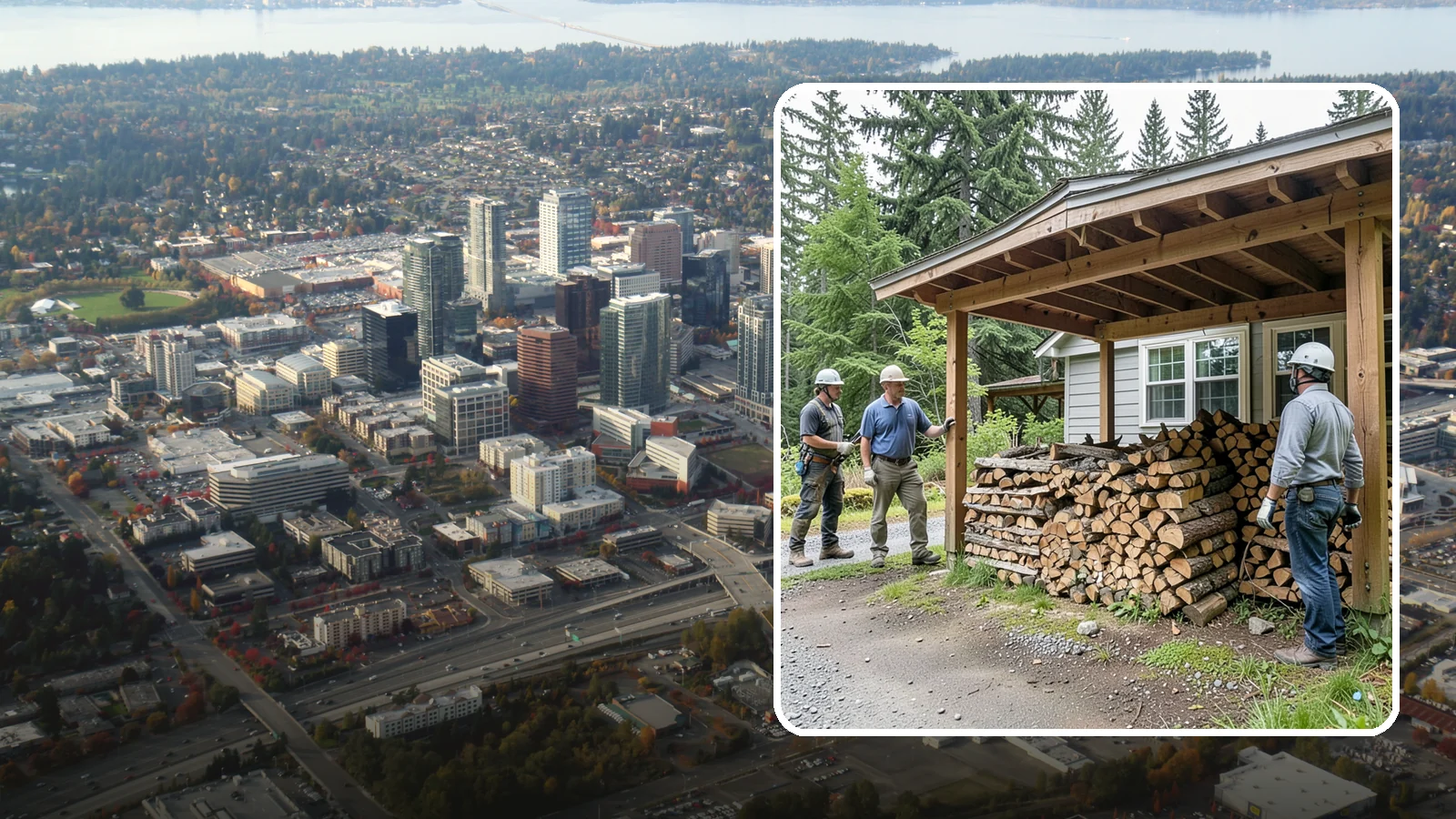 Firewood Rotation in Bellevue, King County, WA - We manage your firewood rotation so the oldest, driest wood burns first and every load reaches full seasoning.