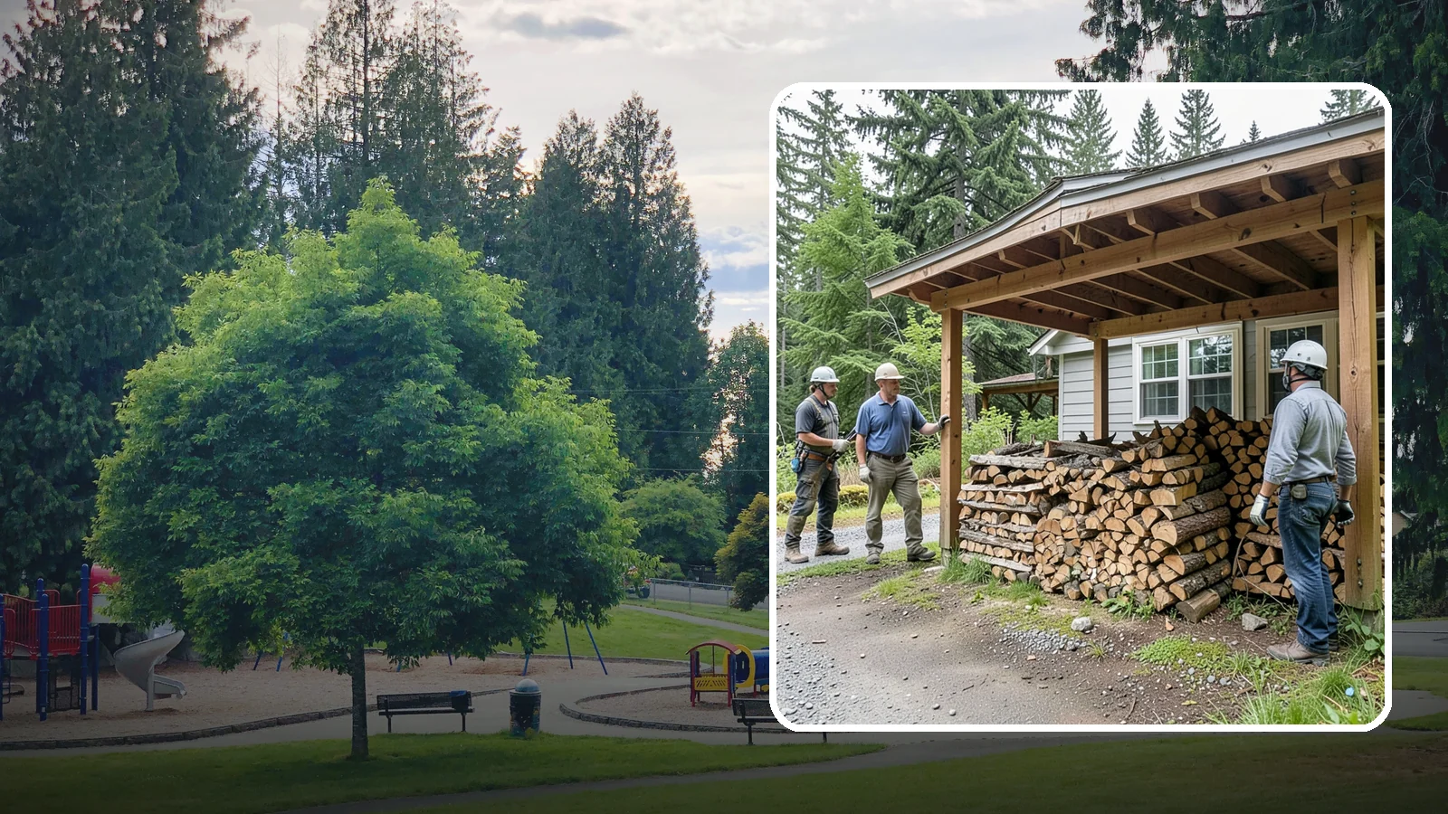 Firewood Rotation in Bonney Lake, Pierce County, WA - We manage your firewood rotation so the oldest, driest wood burns first and every load reaches full seasoning.