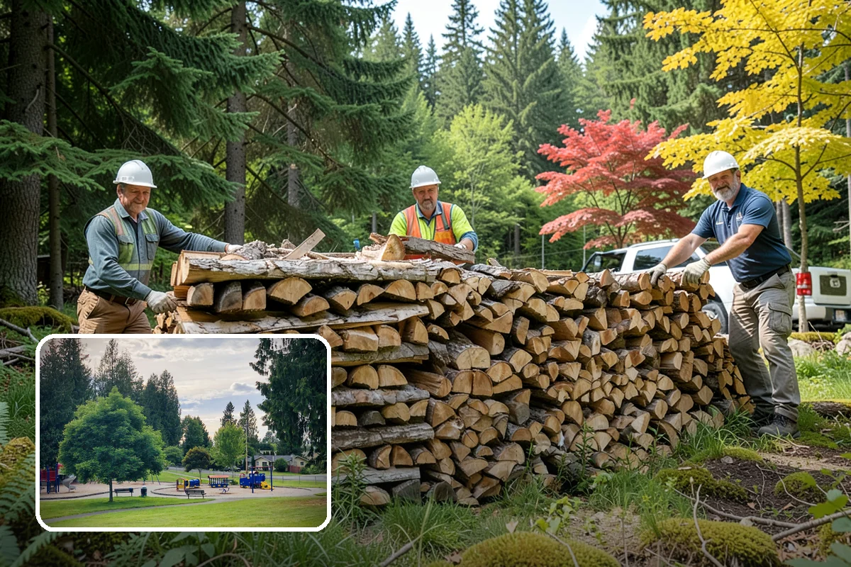 Firewood Rotation in Bonney Lake, Pierce County, WA - Ensures you always burn the driest wood available