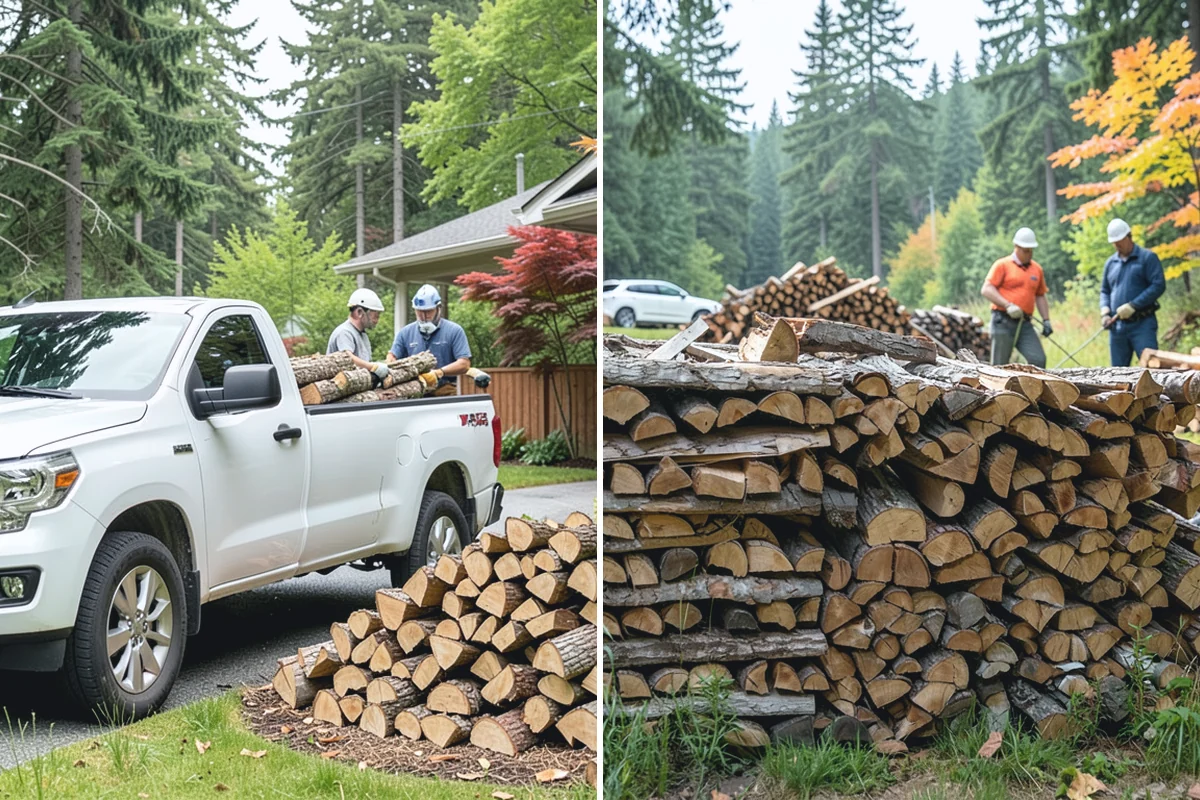 Firewood Rotation in Bonney Lake, Pierce County, WA - Inspect current stacks and seasoning levels