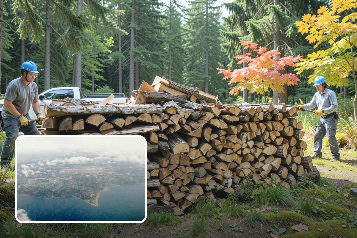 Firewood Rotation in Burien, King County, WA - Ensures you always burn the driest wood available