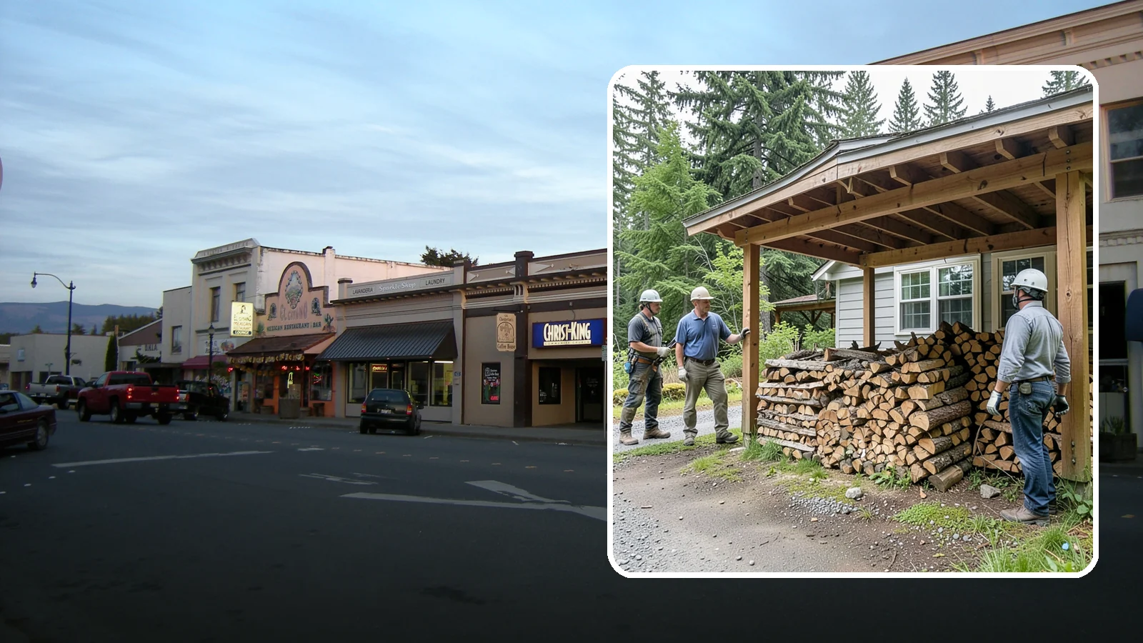 Firewood Rotation in Burlington, Skagit County, WA - We manage your firewood rotation so the oldest, driest wood burns first and every load reaches full seasoning.